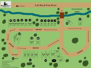 Left Hand Fork Campground Map