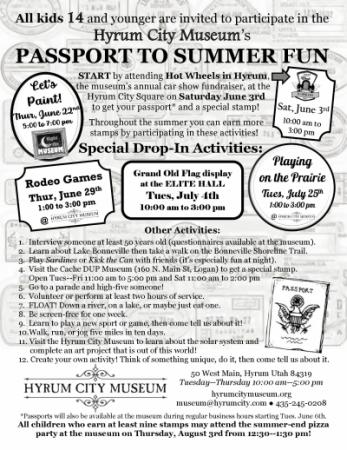 Passport to Summer Fun 2023